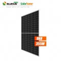 Bluesun Perc Mono Panel Suria 355W 355Watt Half Cell 355Wp Half Cut Monocrytalline Solar Panel PERC Untuk Dijual