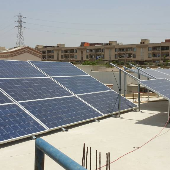 6kw sistem solar hibrid di pakistan untuk kediaman