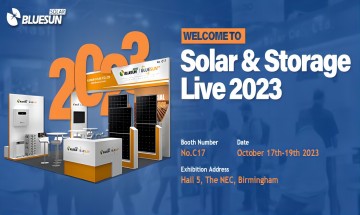 Pasukan Bluesun di Solar & Storage Live 2023