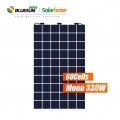 Bluesun jual panas panel solar mono dwimuka 315W 320W 325W 330W harga panel solar
