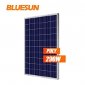 Panel solar jualan panas BLUESUN 280w 290w 300 watt panel solar harga murah dalam stok untuk promosi