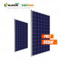 Jualan Panas Poly Hanwha Solar Panel 36v 340w 350w 355w untuk Kegunaan Rumah dan Industri