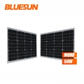 BLusun 50Watts 12 Volt Monocrystalline Solar Panel 50W Solar Panel