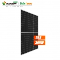 Bluesun 166mm panel solar separuh potong sel silikon perc pv modul 365w 365watt mono 365 w panel solar
