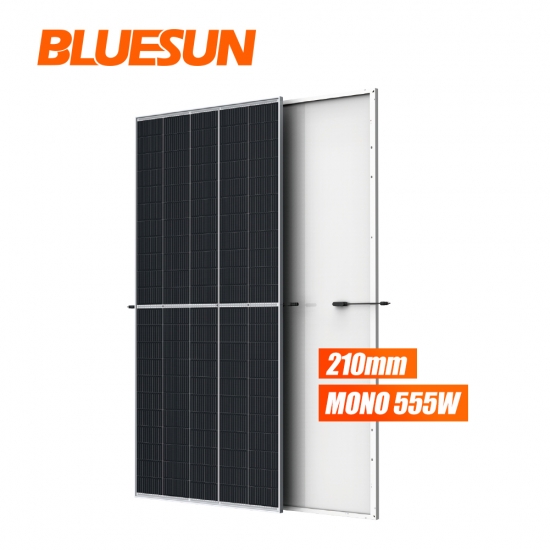 210mm 550watt solar panel