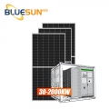 Bluesun pada sistem suria luar grid Sistem storan tenaga suria 30kw untuk perindustrian