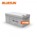 Bateri karbon plumbum bluesun 12v 200ah dengan pensijilan dibuat di china
