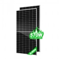 Eu Stock MBB Half Cell Monocrystalline 570W Panel Suria Untuk Kegunaan Komersial Rumah