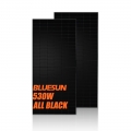 
     Bluesun Topcon All Black 510W 530W Panel Suria Untuk Kegunaan Komersial Rumah
    