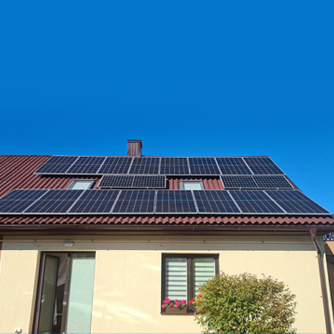 Projek Solar Grid 10KW Bluesun di Lithuania
