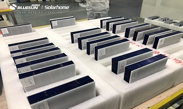 panel solar panel: mbb half-cell menacing, panel suria yang bertindih sedang menunggu peluang.
