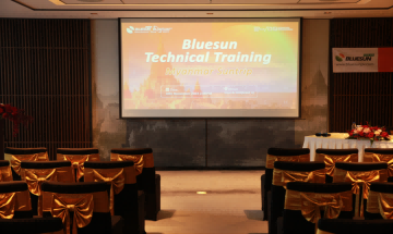 Bluesun Technical Training in Myanmar