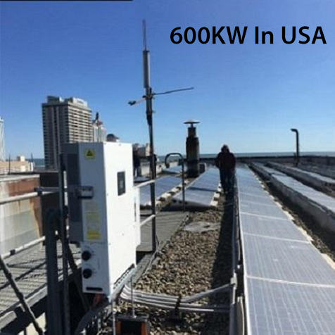 600kw sistem kuasa solar yang dipasang di usa