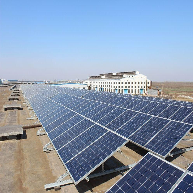 300kw pada sistem solar grid di china untuk kegunaan komersil